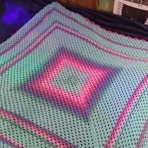 Handmade | Crocheted Lap Blanket